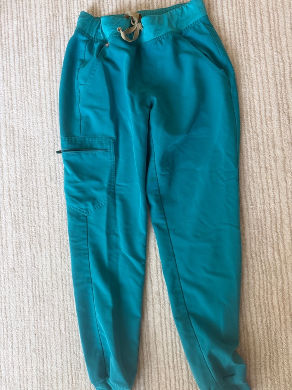 Figs Teal Jogger Scrub Pants